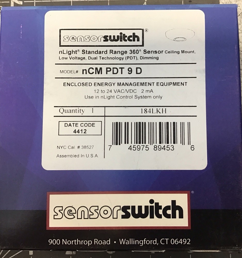 Sensor Switch nCM PDT 9 D /184LKH (LN70i)