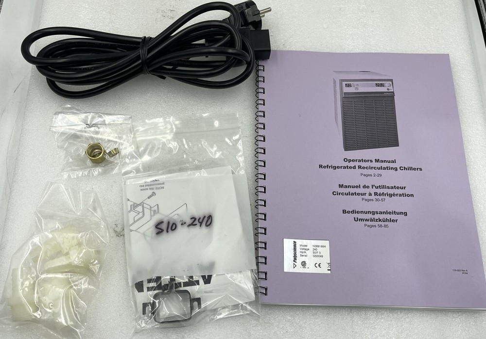 Polyscience N0691884 Recirculator Chiller