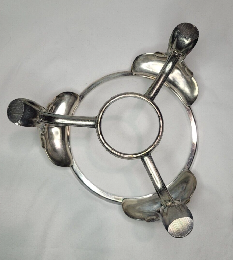 Oneida USA Silver Plated Chafing Dish 4 Piece Set