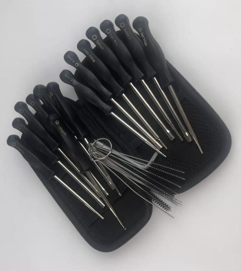 Carburetor Adjustment Tool for Common 2 Cycle Engine Trimmer Chainsaw 12PCS