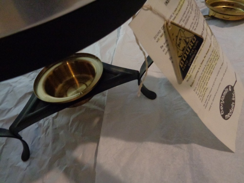 Benjamin & Medwin Copper Douro Chafing Serving Warming Double Pot Pan