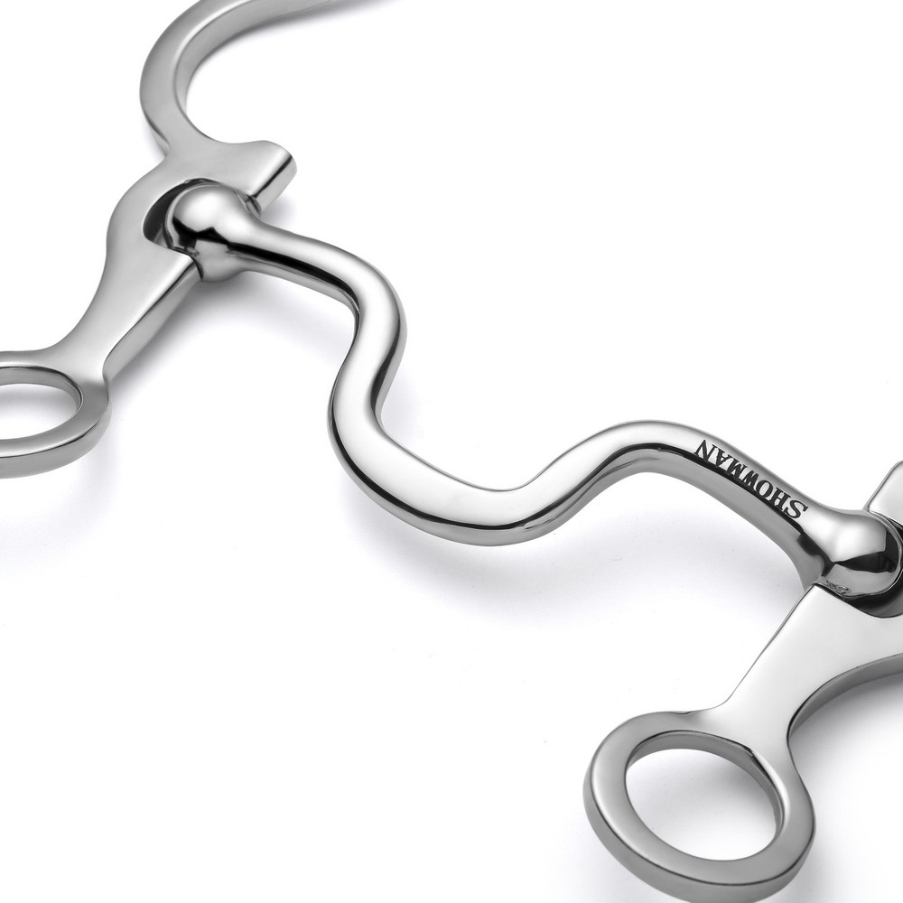 Showman Long S Shank Bit/ Flat Square Port