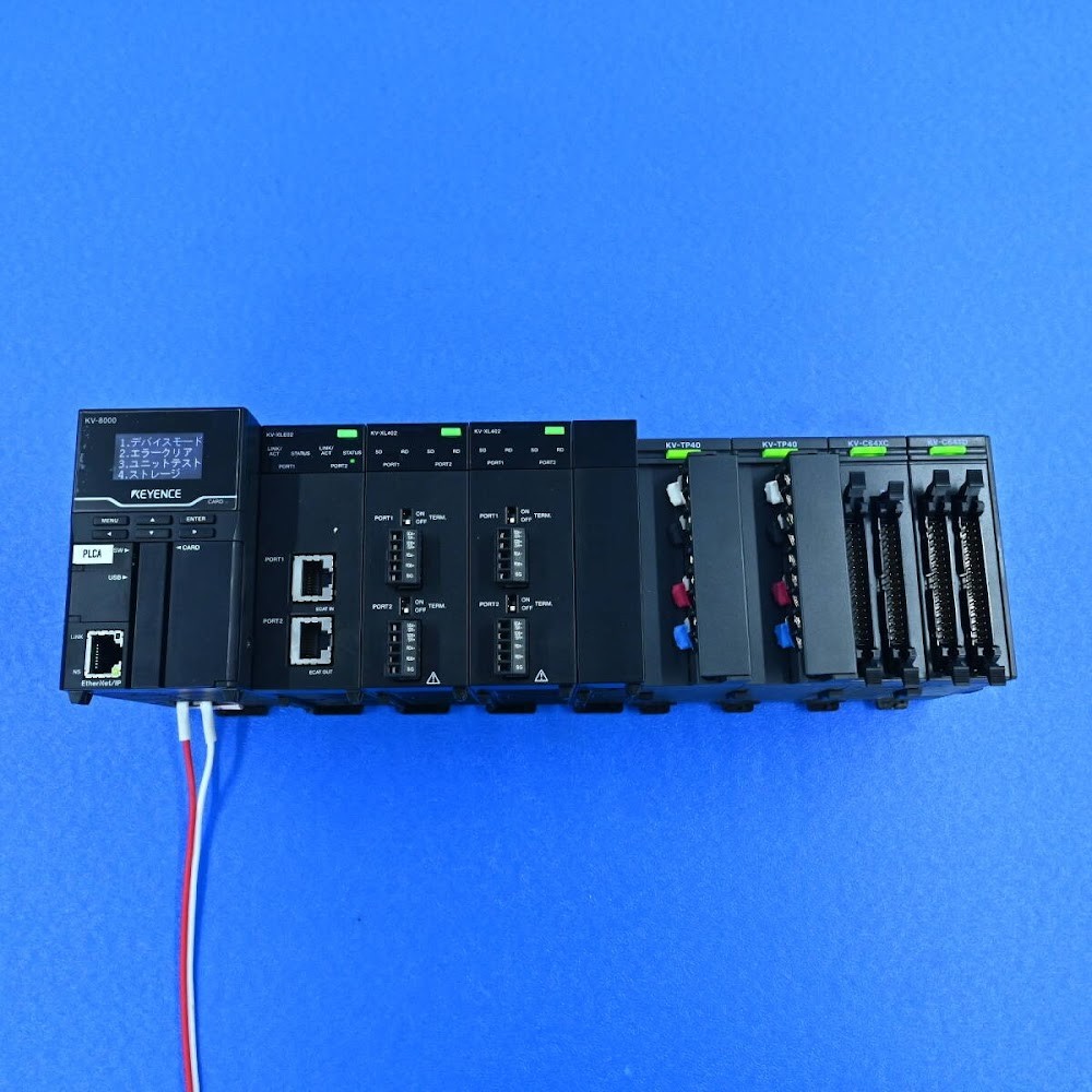 KEYENCE KV-XL402 Expansion Unit Module Excellent Condition USED