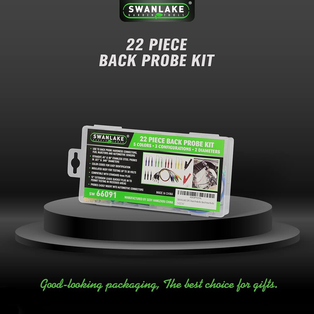 22 PCS Back Probe Pin Kit for Automotive Electrical Testing Multimeter