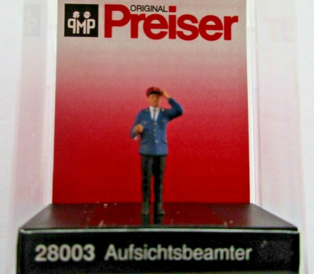 Preiser HO - Platform Dispatcher #28003 (NIB)