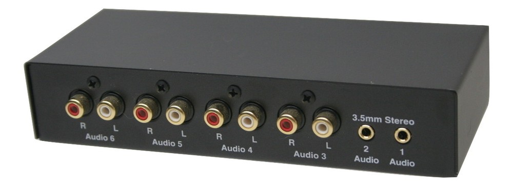 TEC TC-716 Line Level Audio Selector / Expander (BLACK); Allows Mixing Inputs