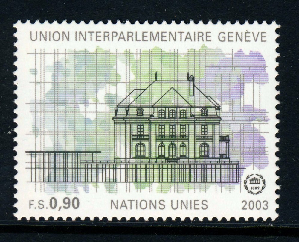 UN - Geneva . 2003 Inter-Parliament (406) . Mint Never Hinged