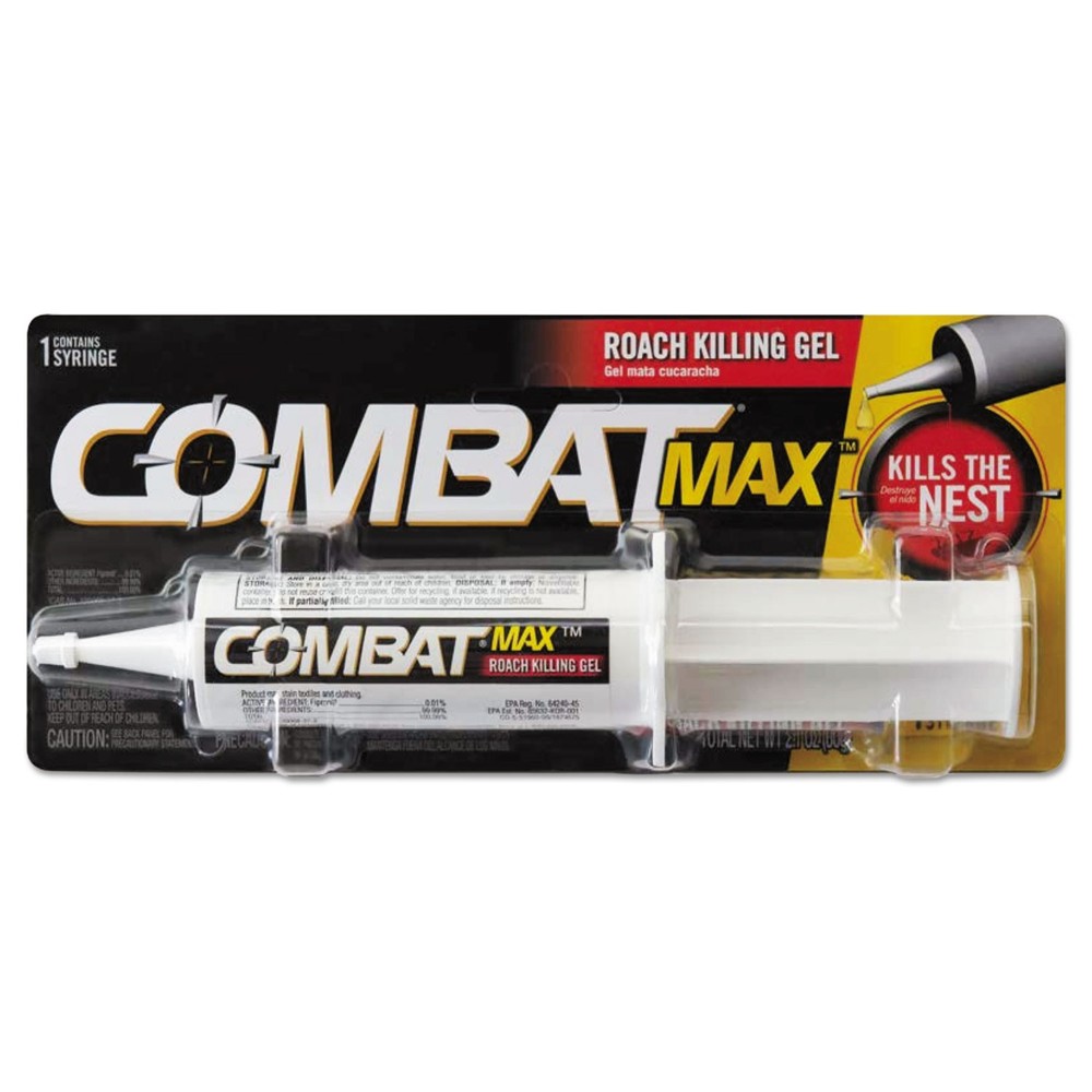 Combat® Source Kill Max Roach Killing Gel, 2.1 Oz Syringe