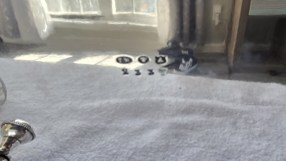 Antique Thomas Woolley Silver Plated Cruet Set