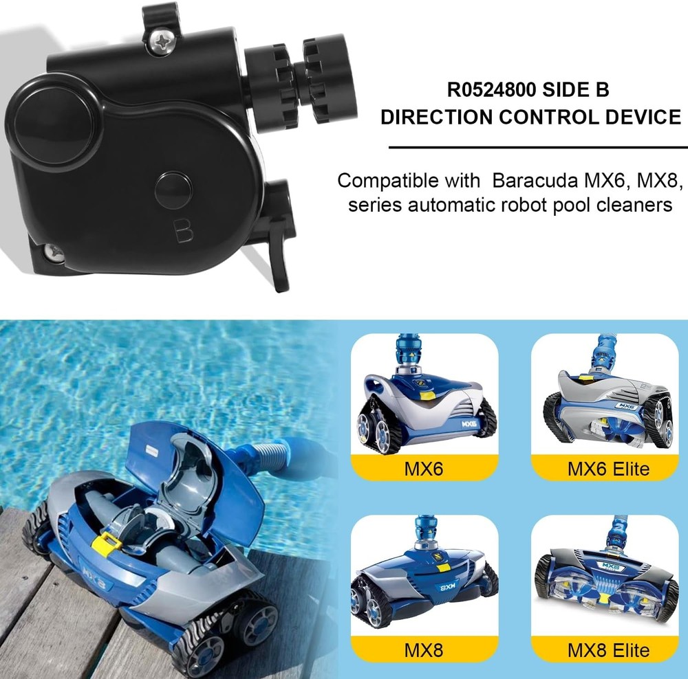 Replacement for Zodiac Baracuda MX8/MX6 R0524800 SideB Direction Control Device