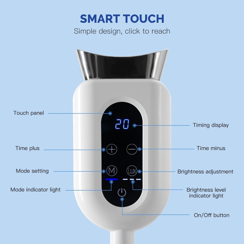 Dental Chair Teeth Whitening Lamp Bleaching Machine LED Cold Light Accelerator