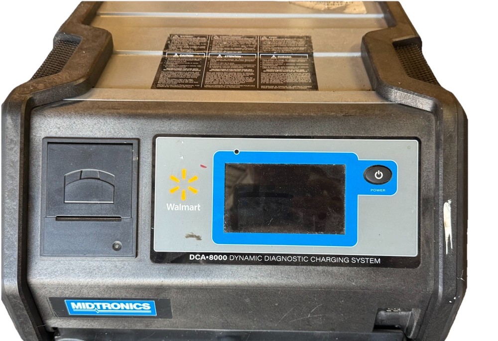 Midtronics DCA-8000 Dynamic Diagnostic Charging System Not Fully TESTED