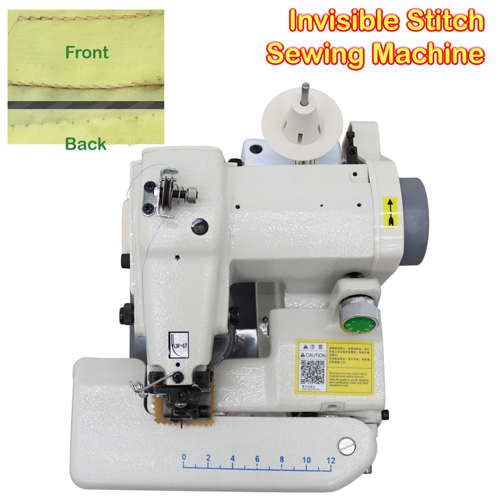 110V Blind Stitch Machine LWx6T Single Thread Invisible Stitch Sewing Machine