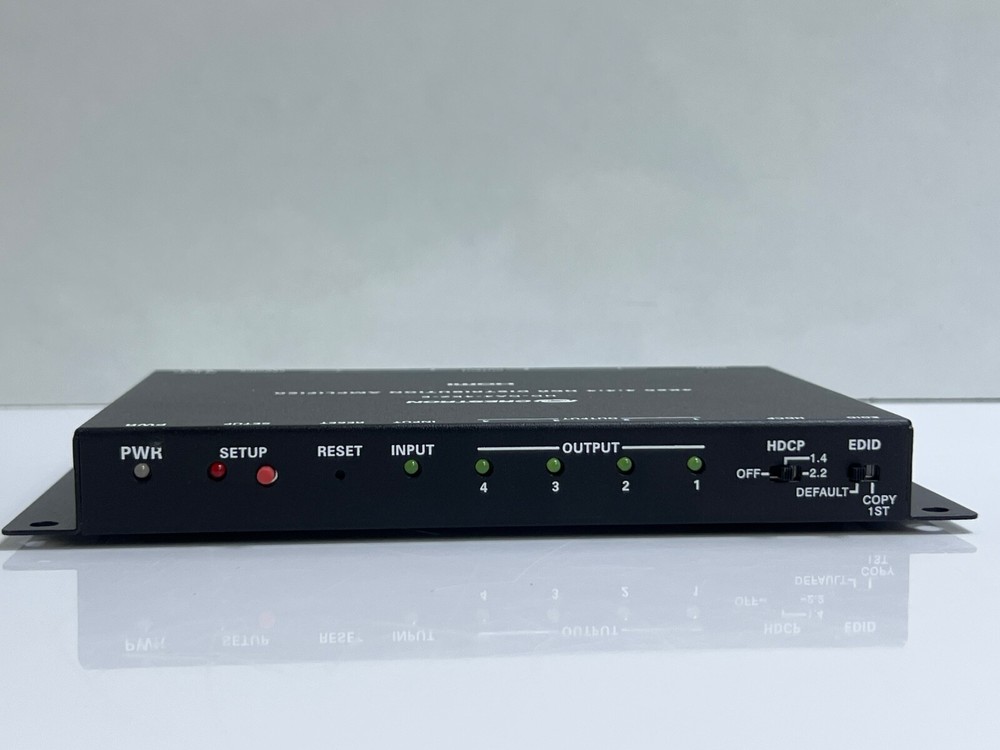 CRESTRON HD-DA4-4KZ-E 4K60 4:4:4 HDR DISTRIBUTION AMPLIFIER