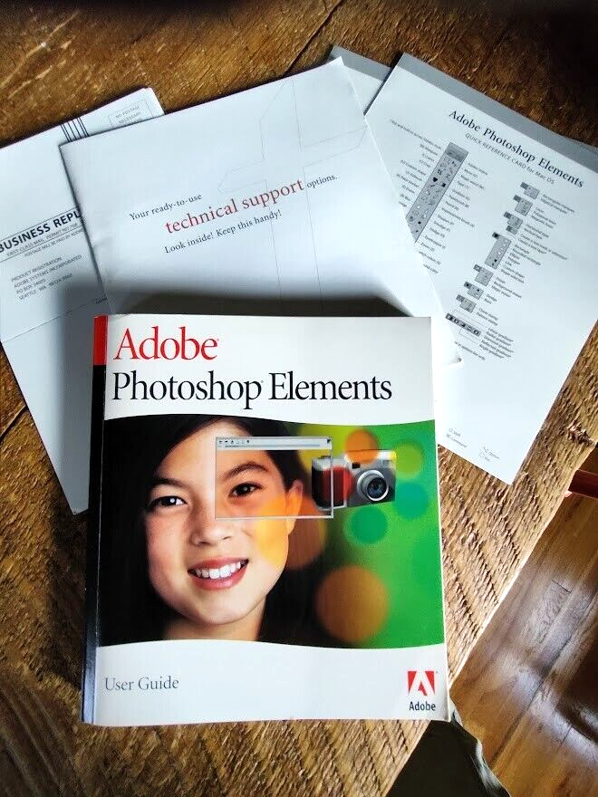 adobe photoshop elements user guide manual 2001 with Inserts