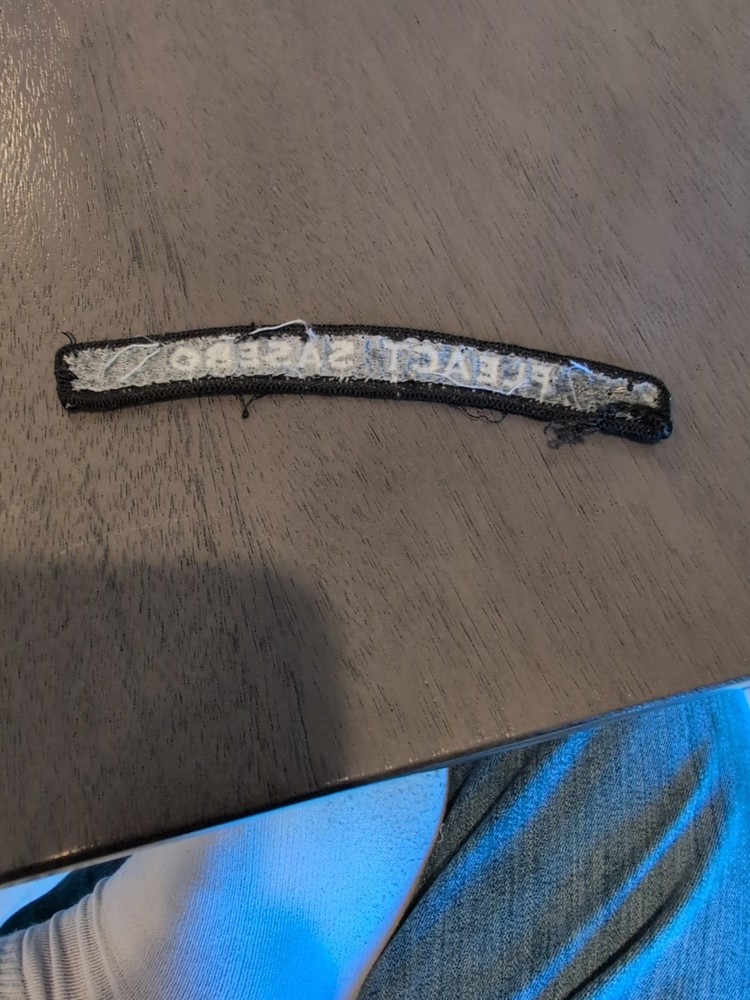 Fleet Activities Sasebo Uniform Shoulder Patch - Rocker.