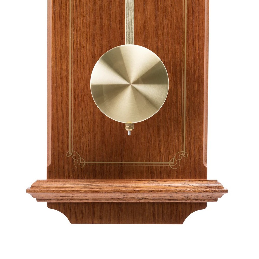 Seiko Wooden Pendulum Clock QXC213BLH