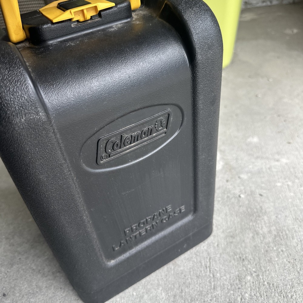 Vintage Coleman Lantern Northstar Globe Propane w/Case Untested