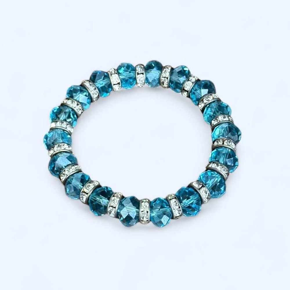 Shiny Blue Bracelet