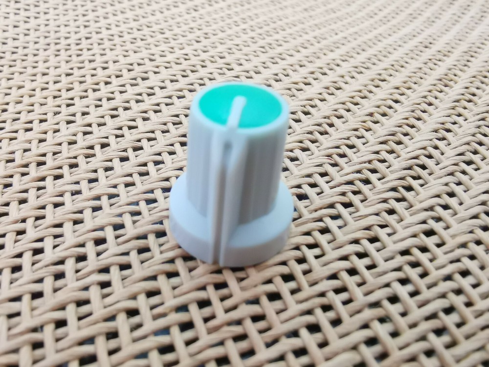 100PCS  Green Electric Guitar Plastic Effect Pedal Knobs Amplifier Control Knobs