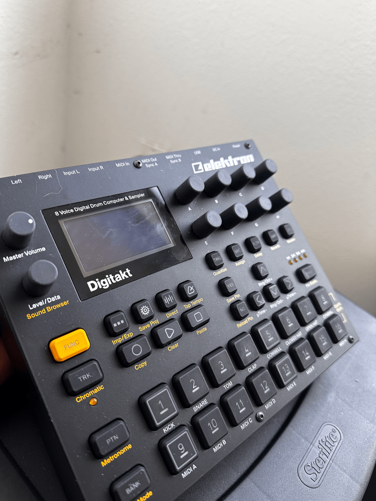Elektron DDS8 gitakt 8-Voice Drum Computer and Sampler