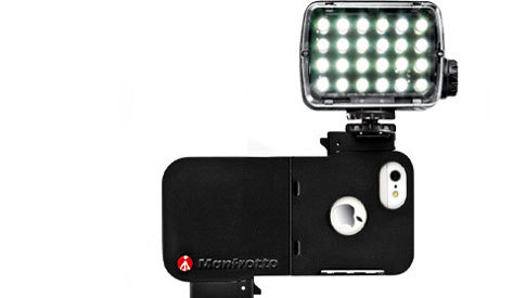 Manfrotto KLYP iPhone 5 Case with ML240 LED Light