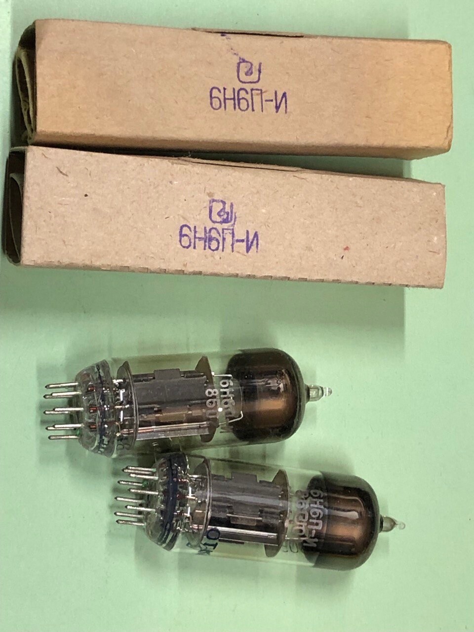 2 pcs 6N6P-I (ECC99 /E182CC/ 6N30P) DOUBLE TRIODE / NEVZ / USA SELLER /BRAND NEW
