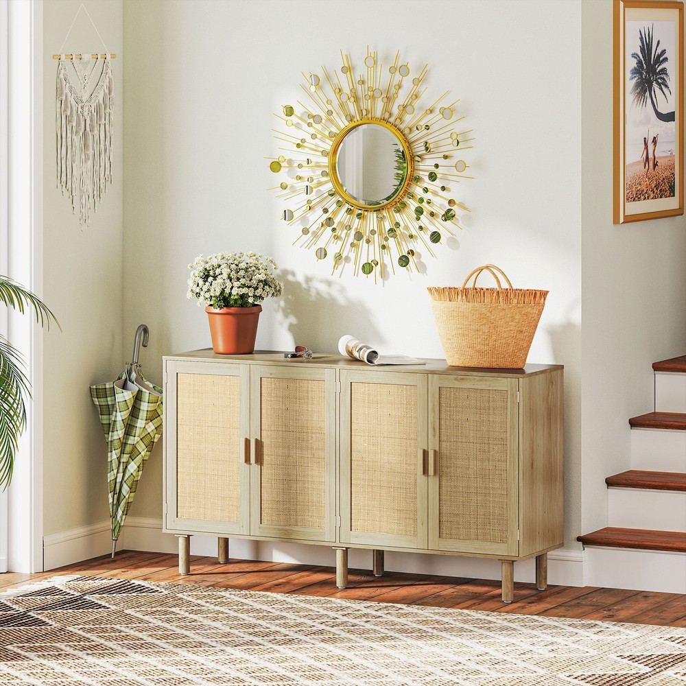 Two Double-tier Cabinets for Ample Storage