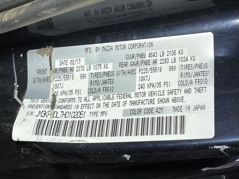 Used A/C Selector Switch fits: 2017 Mazda Mazda cx-5 dual zone automatic tempera