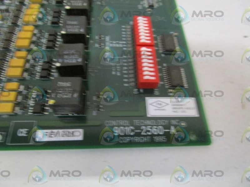 CONTROL TECHNOLOGY 901C-2560-A OUTPUT MODULE UNMP