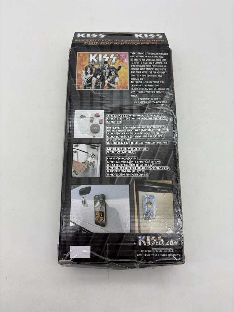 Kiss Retro Pop N Rock Bottle Opener