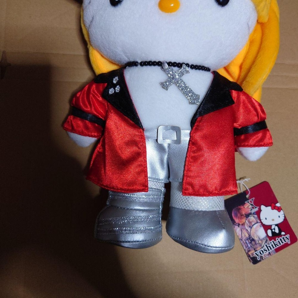 Yoshikitty Plush X JAPAN Collaboration Yoshikitty