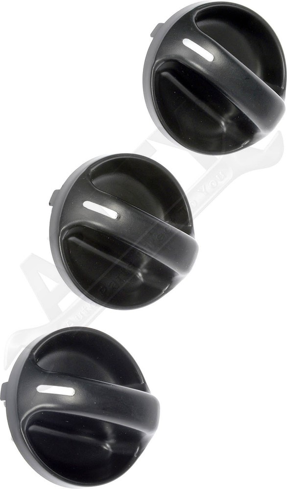 Dorman 76300 Temperature Control Knobs Pack of 3