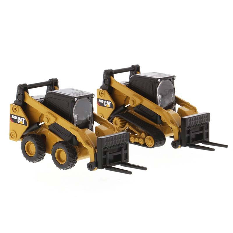 1/64 Caterpillar 272D2 Skid Steer Loader and 297D2 Compact Track Loader 85693
