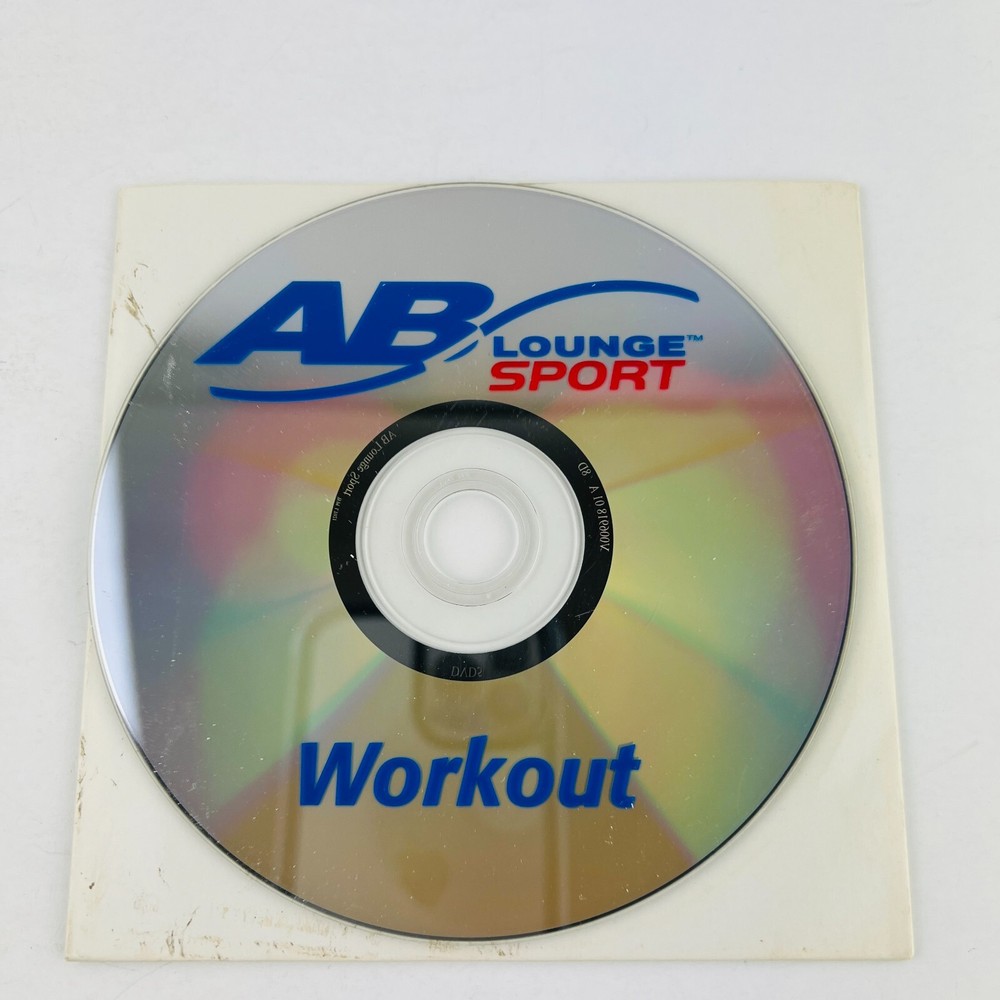 AB Lounge Sport Abdominal Exerciser DVD