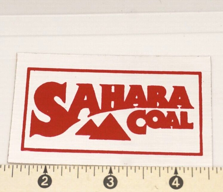 Coal Mining Sticker Sahara Coal