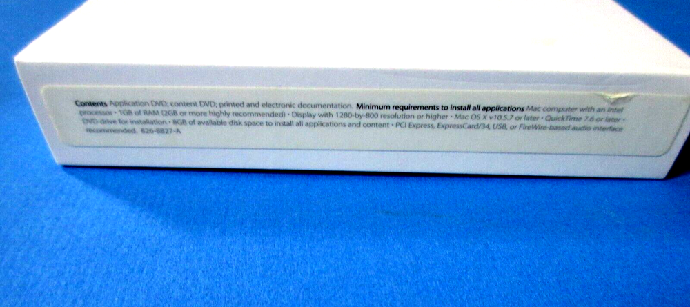 Apple Logic Express 9 Music Editing/Composing for Intel-based (Mac) CIB w/ Key