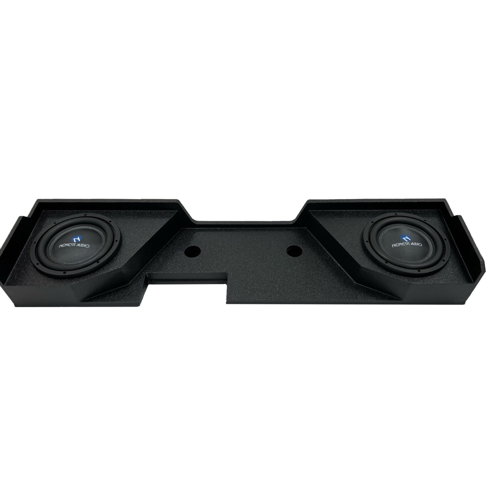 2007-2018 Chevy Silverado Double Cab Truck Dual 12" Sub Box Subwoofer Enclosure