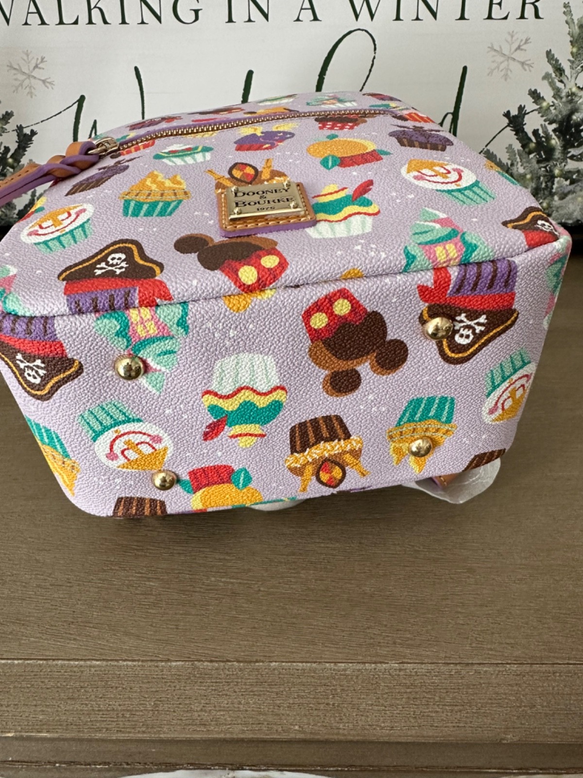 DISNEY PARKS DOONEY & BOURKE CUPCAKES BACKPACK 2025 NWT
