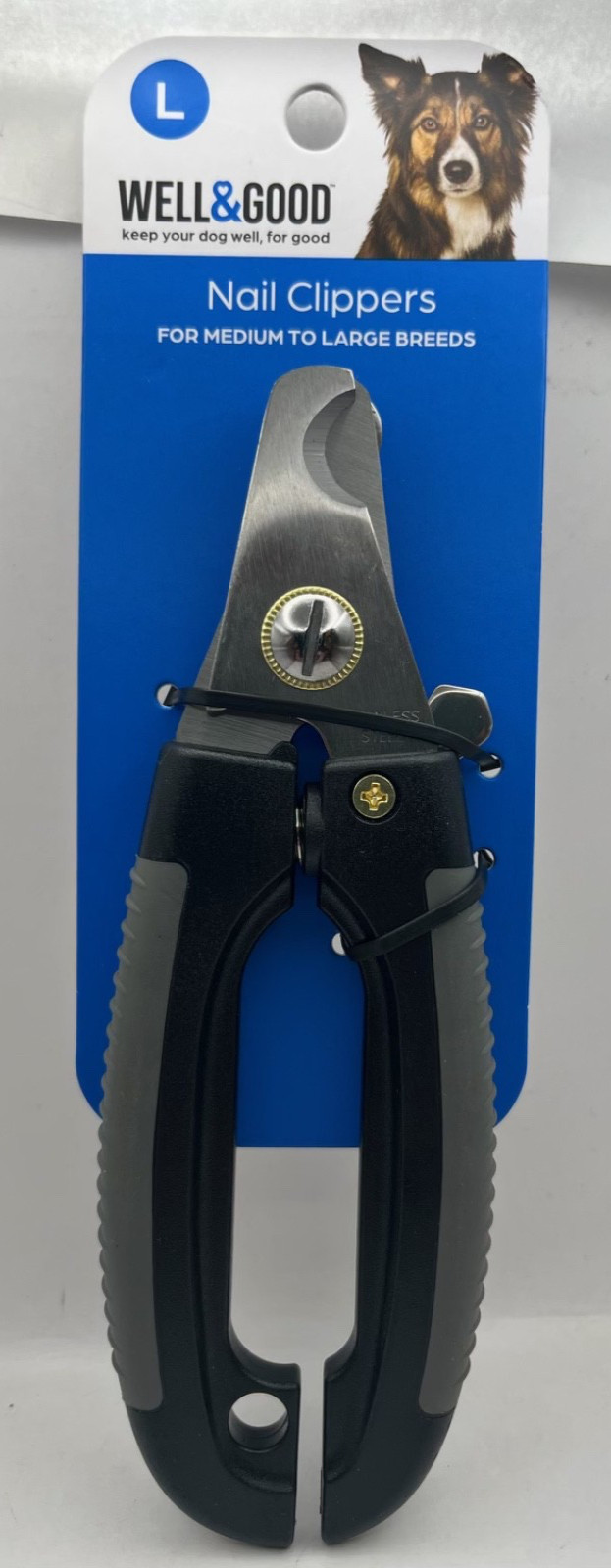 🐶Well & Good Nail Clippers Large Dogs Stainless Steel Round Clippers {New}🐶