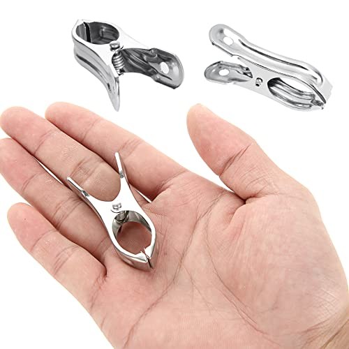 200PCS 2 Inch Garden Clips Heavy Duty Greenhouse Clips Stainless Steel