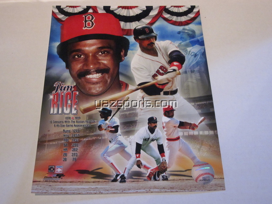 Jim Rice Boston Red Sox Collage 8x10