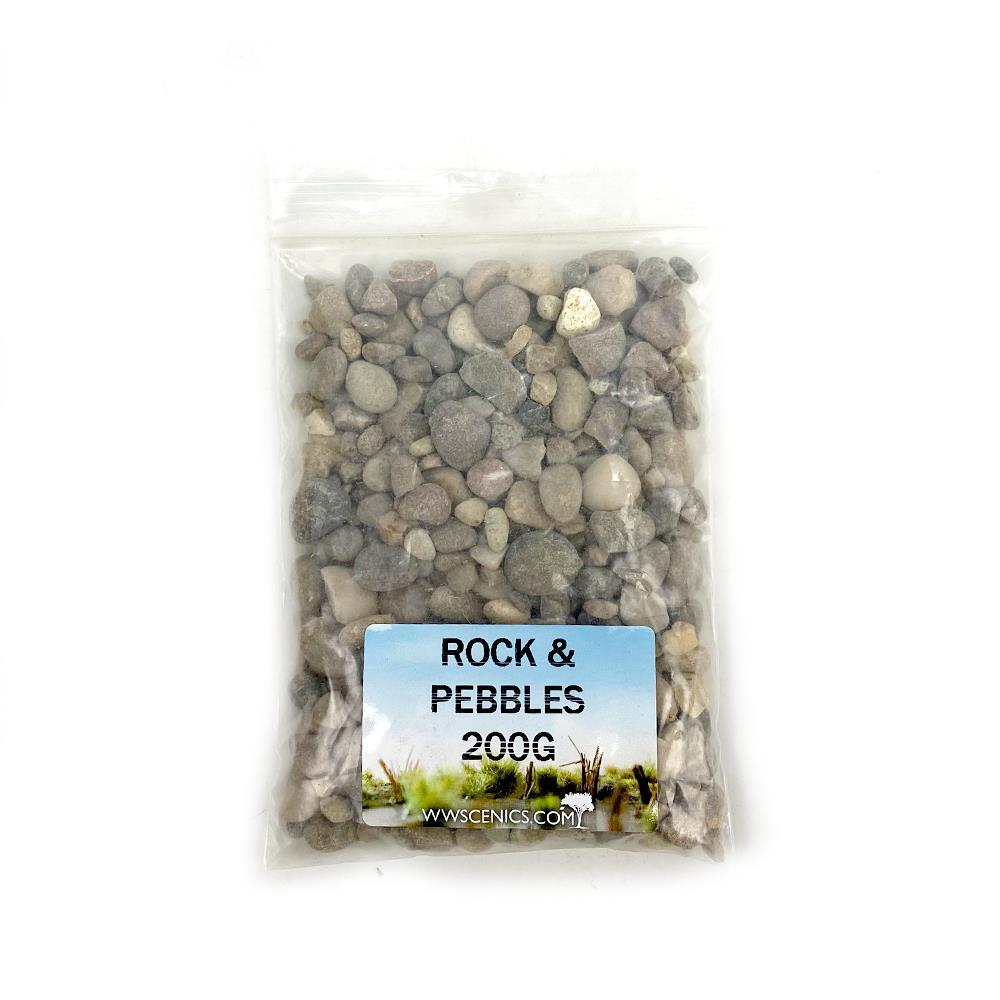 Rock & Pebble Stone Mix | Wargame Scenery & Basing Material
