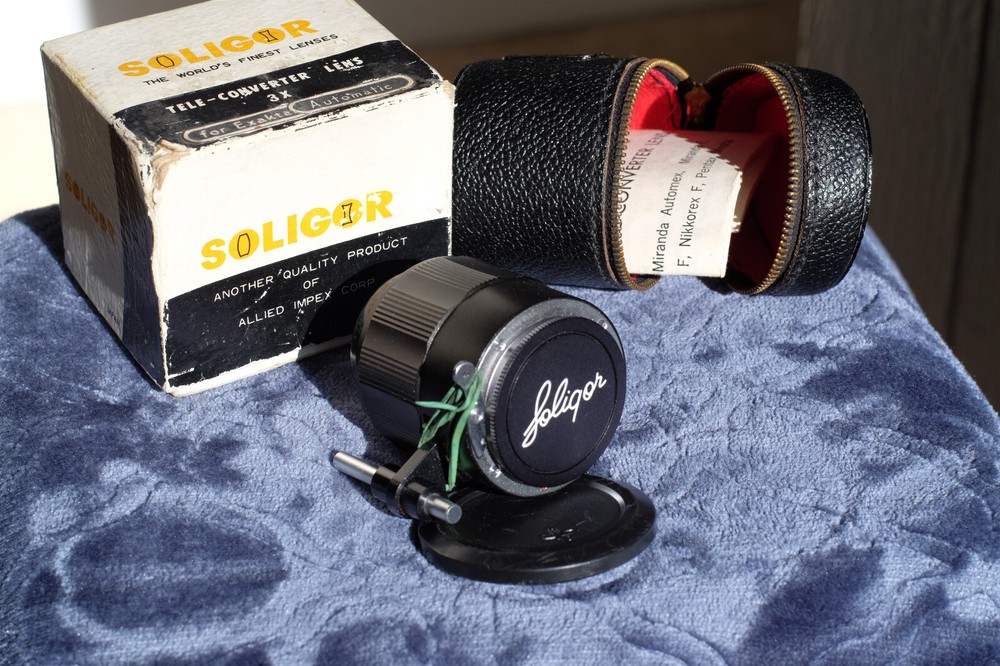 Soligor Exakta E Mount 3x Telephoto/Teleconverter Adapter