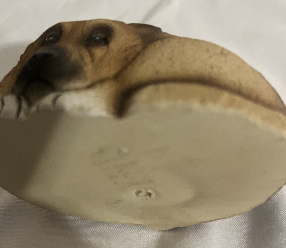 German Shepard Wooden Figurine