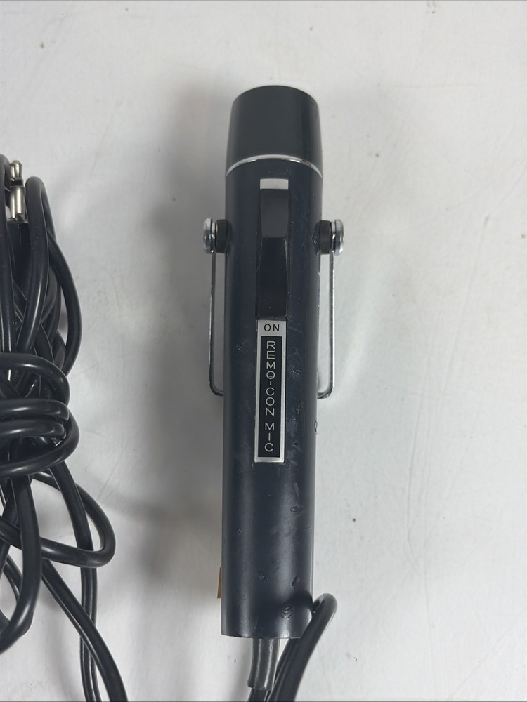 Vintage Remo-Con Mic Microphone For Tape Recorder