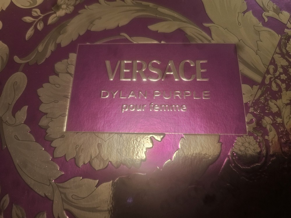 Versace Dylan Purple Gift Set Empty Box With Inserts