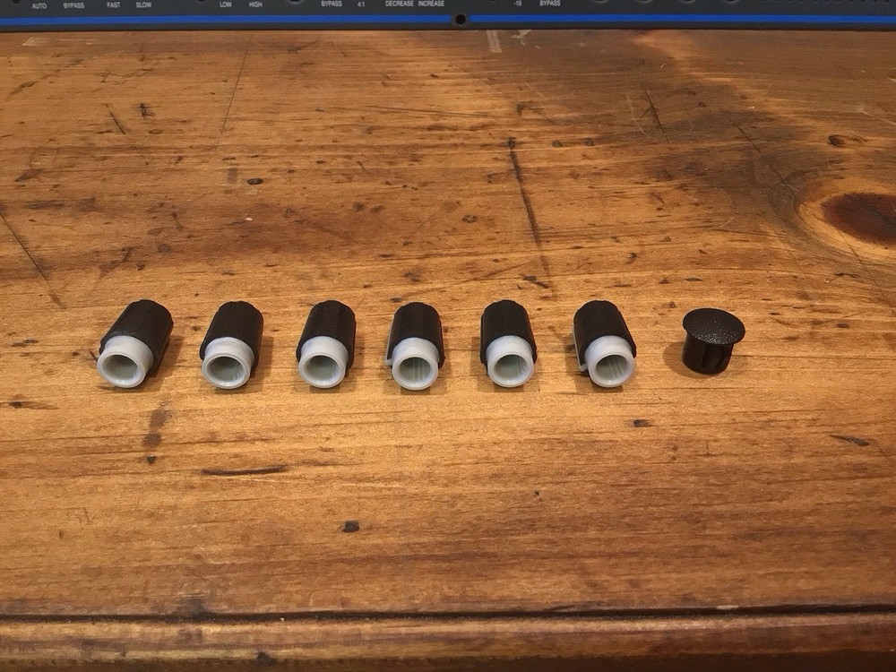 Symetrix 421 AGC Leveler/Downward Expander Parts: Knobs & Faceplate