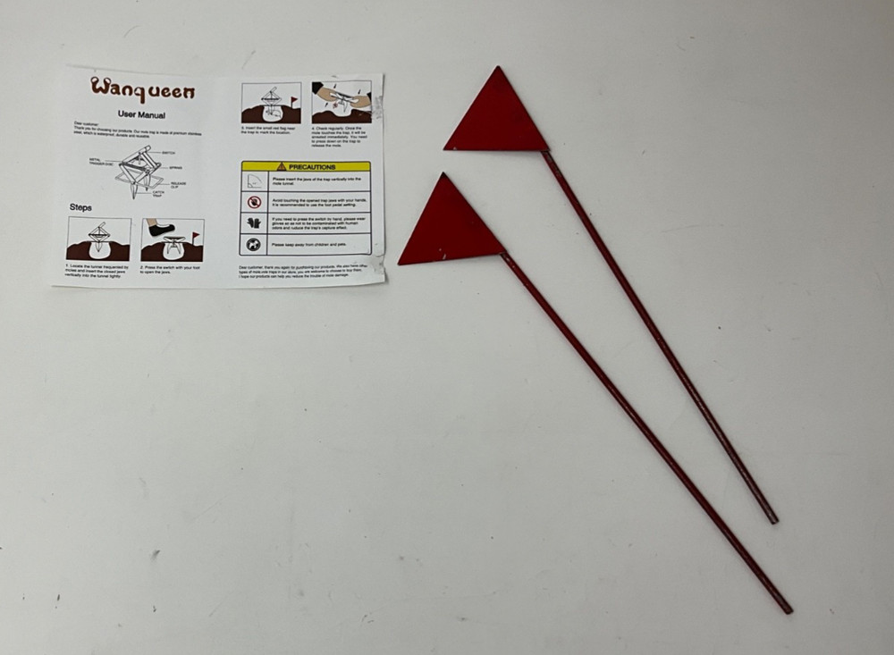 Wanqueen scissor-jawed mole trap and eliminator