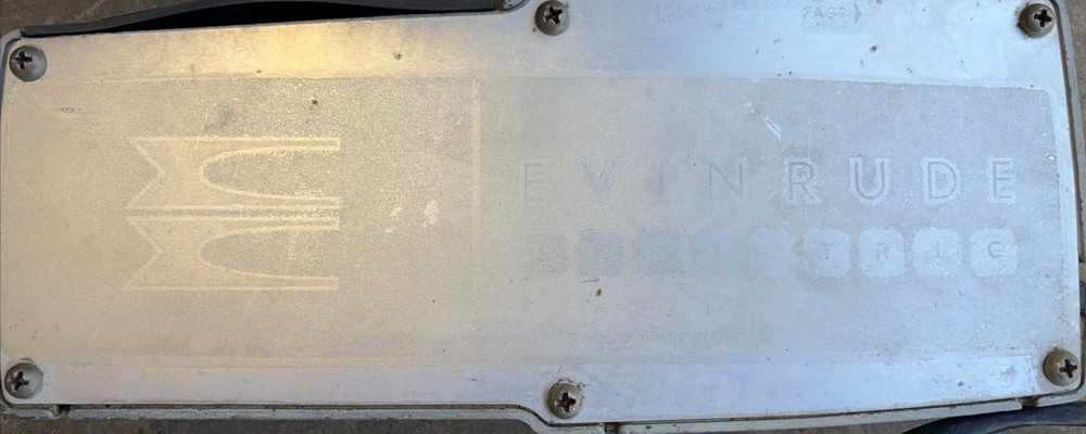 Evinrude Selectric Control Box Left Port Side Mount-untested